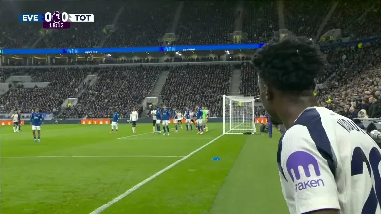Everton - Tottenham (Gol Van de Ven 19')